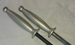 Butcher Steel Aluminium Handle